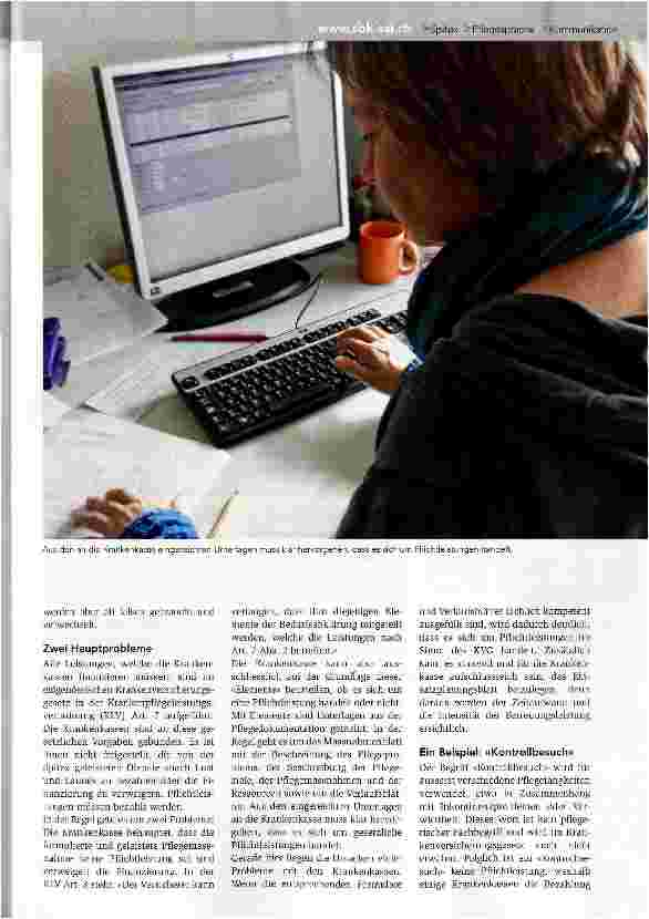 Vorschauseite 2: «Do you speak Krankenkasse?»