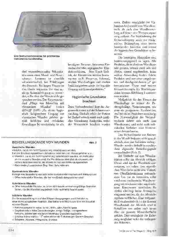 Vorschauseite 3: VERBANDWECHSEL: NACH PLAN VORGEHEN