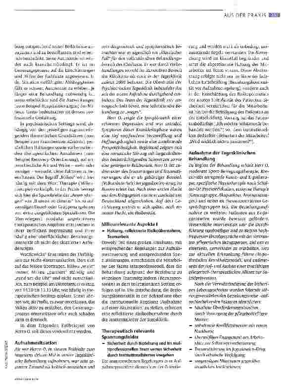 Vorschauseite 2: Die Gestaltung eines förderlichen Milieus - ein Pflegethema!