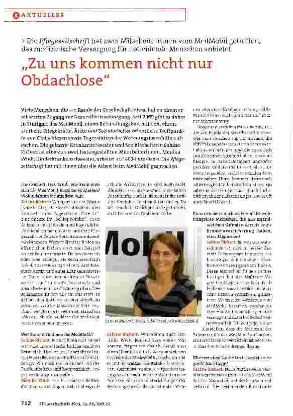 Vorschauseite 1: „Zu uns kommen nicht nur Obdachlose