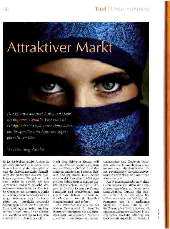 Vorschauseite 1: Attraktiver Markt