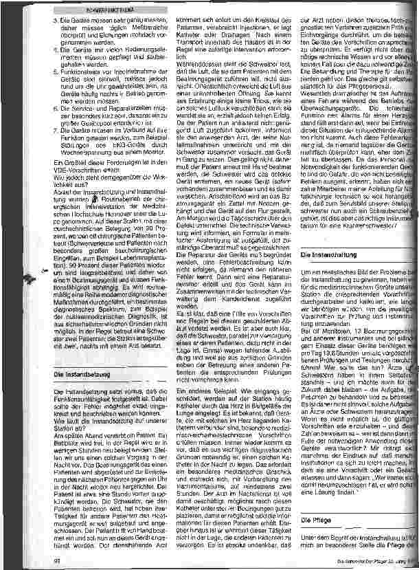 Vorschauseite 3: Instandhaltung und Instandsetzung medizintechnischer Geräte ... aus Sicht des Arztes