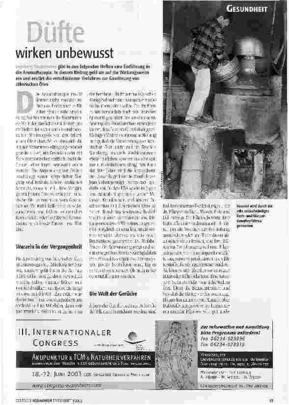 Vorschauseite 1: Düfte wirken unbewusst