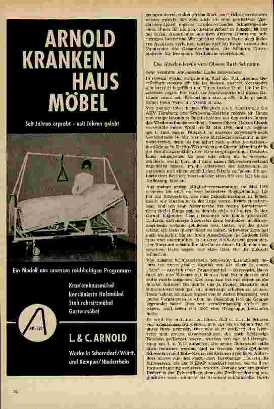 Vorschauseite 2: Die Feierstunde in Hamburg am 11. Januar 1963