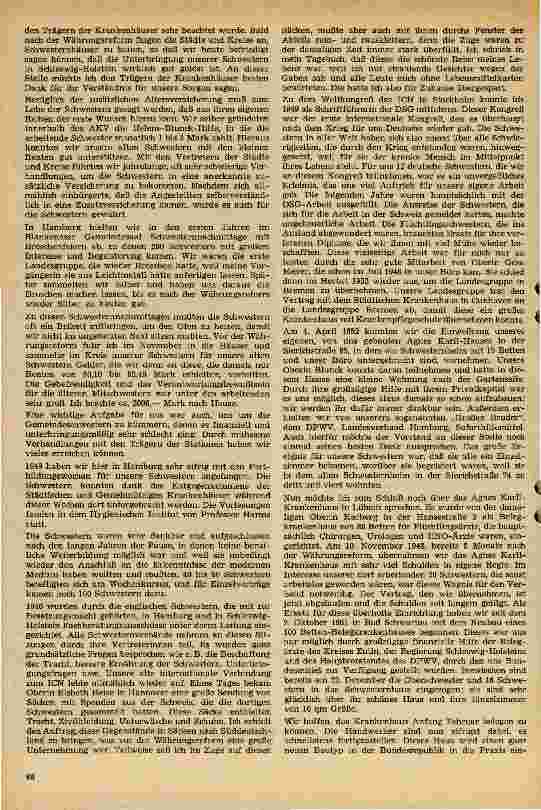 Vorschauseite 4: Die Feierstunde in Hamburg am 11. Januar 1963
