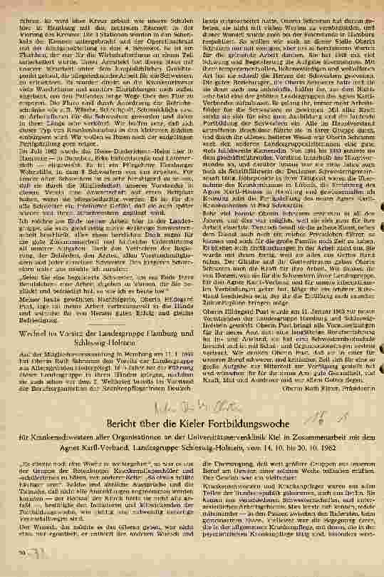 Vorschauseite 5: Die Feierstunde in Hamburg am 11. Januar 1963