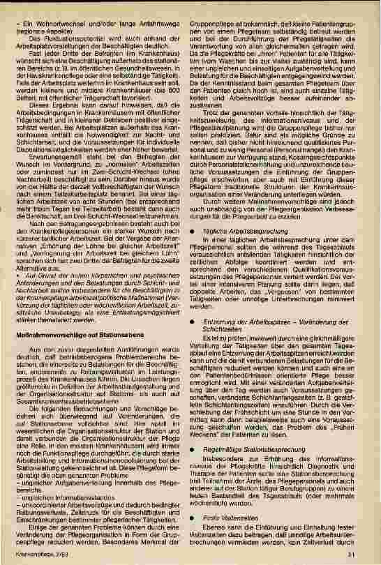 Vorschauseite 2: Problembereiche in der Krankenpflege 2. Teil