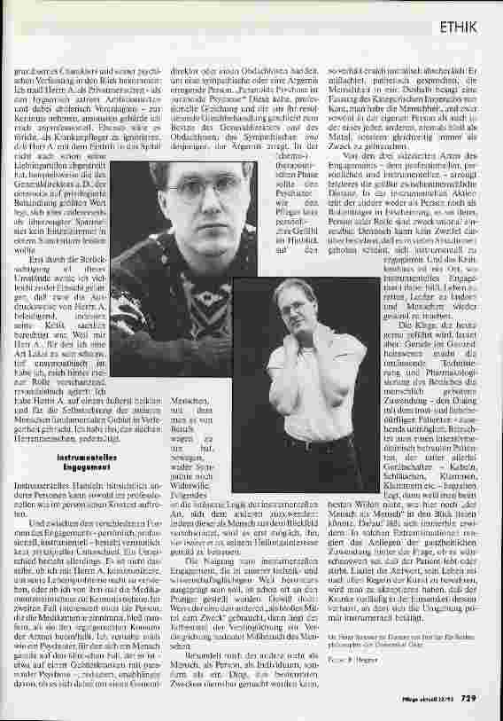 Vorschauseite 3: Die Grenzen der Liebesethik Teil 1