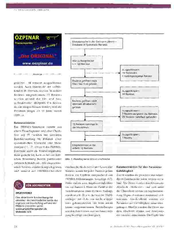 Vorschauseite 3: Evidenz von physiotherapeutischen Interventionen zur Verbesserung der Gehfähigkeit nach Schlaganfall