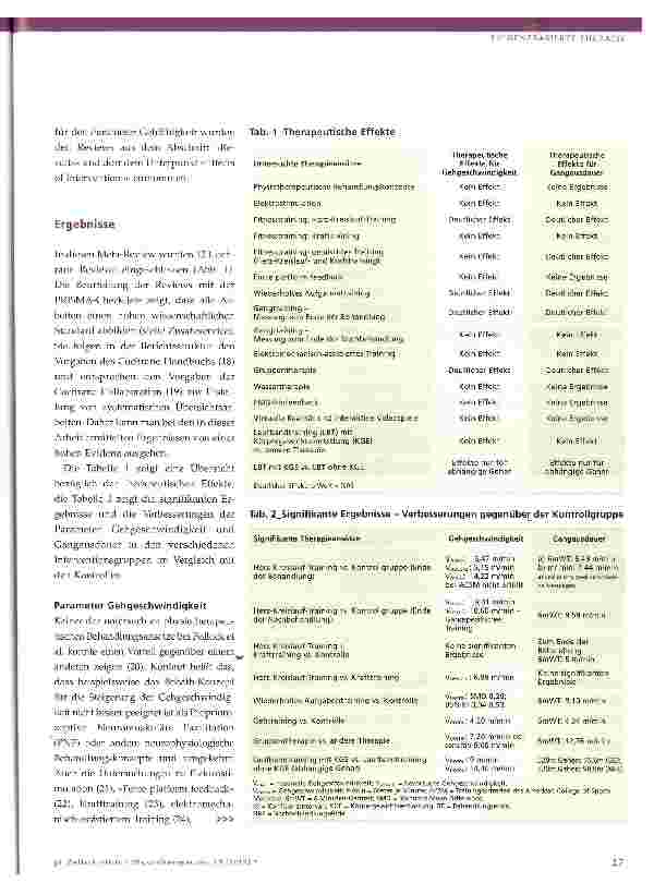 Vorschauseite 4: Evidenz von physiotherapeutischen Interventionen zur Verbesserung der Gehfähigkeit nach Schlaganfall