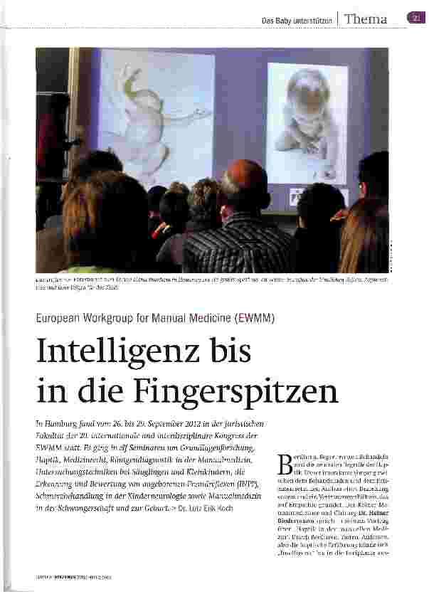 Vorschauseite 1: Intelligenz bis in die Fingerspitzen