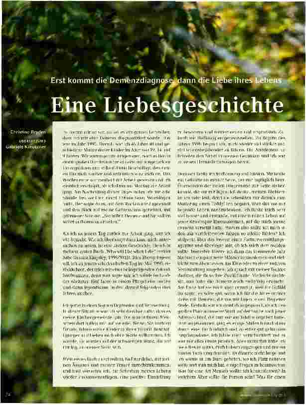 Vorschauseite 1: Eine Liebesgeschichte
