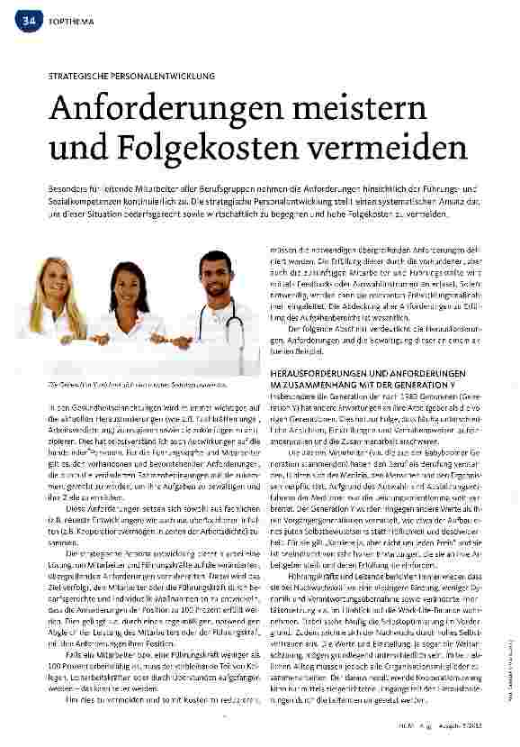 Vorschauseite 1: Anforderungen meistern und Folgekosten vermeiden