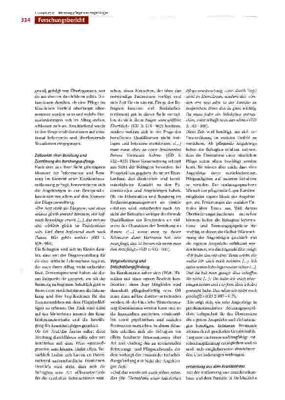Vorschauseite 4: «Es ist nicht mehr das alte Leben, das wir führen ...» - Beratung von Angehörigen im pflegerischen Entlassungsmanagement