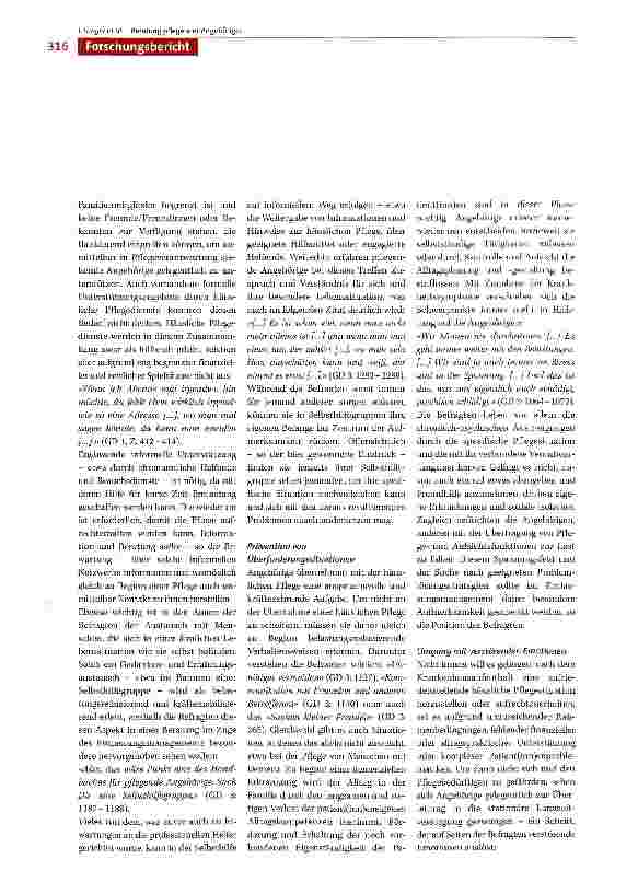 Vorschauseite 6: «Es ist nicht mehr das alte Leben, das wir führen ...» - Beratung von Angehörigen im pflegerischen Entlassungsmanagement
