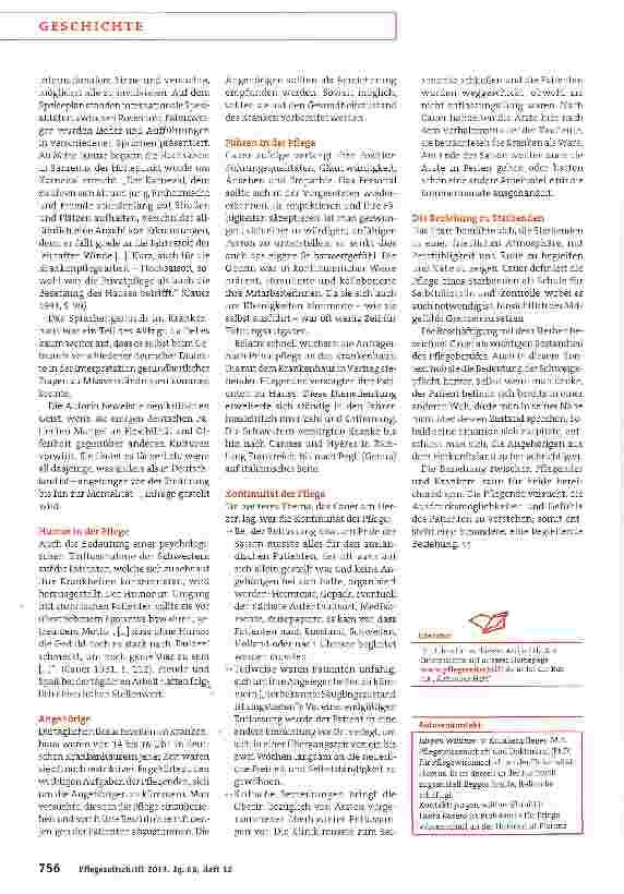 Vorschauseite 5: 25 Jahre Pflege in Sanremo