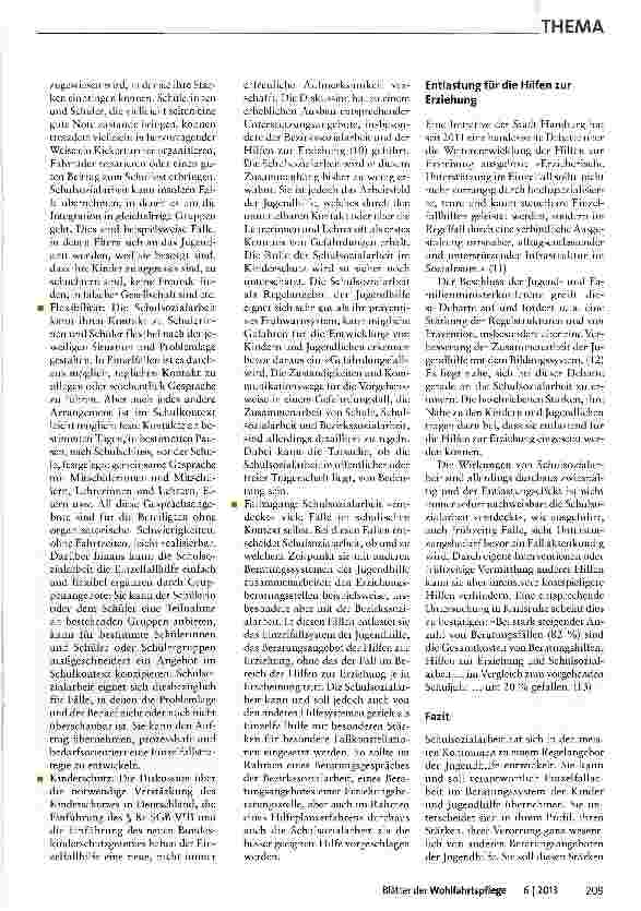 Vorschauseite 4: Schulsozialarbeit als Einzelhilfe