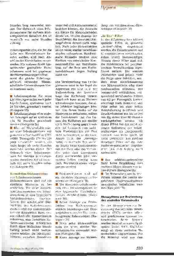 Vorschauseite 2: Infektionsprävention bei Infusionstherapie