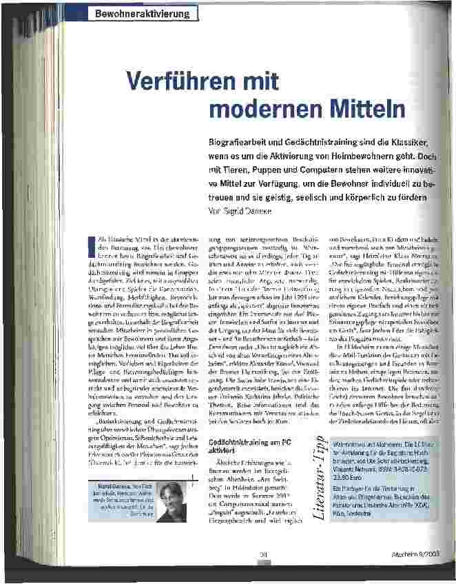 Vorschauseite 1: Verführen mit modernen Mitteln