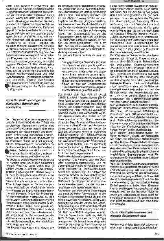 Vorschauseite 4: Krankenhaus zwischen Aufgabe und Gesetzgebung