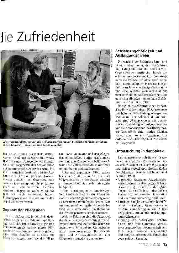 Vorschauseite 2: Gutes Betriebsklima fördert die Zufriedenheit