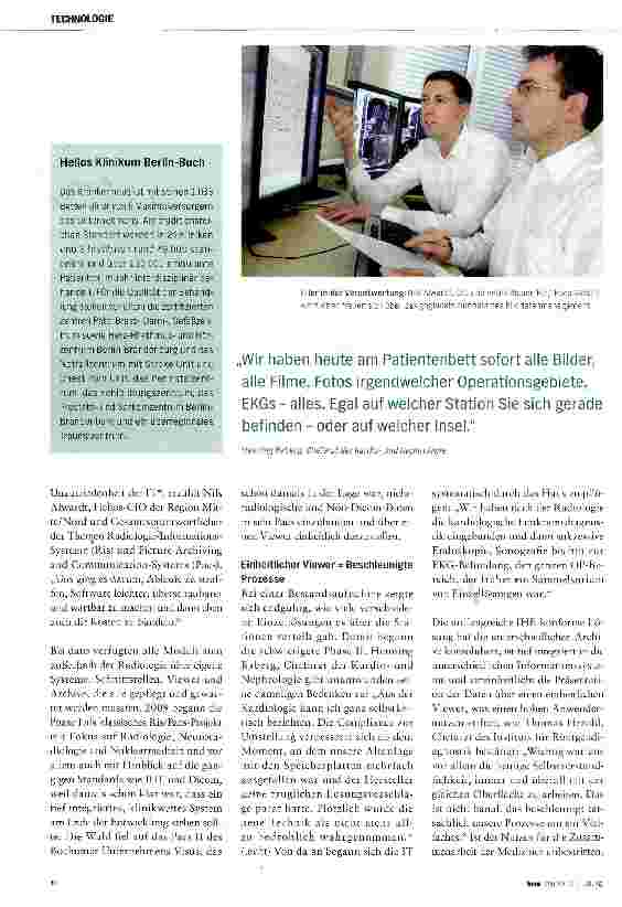Vorschauseite 2: Pacs II: Alle Informationen auf Knopfdruck