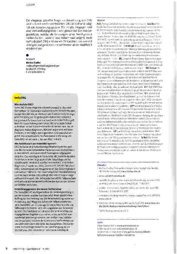 Vorschauseite 5: DRG und Hebammenarbeit: ein Widerspruch?
