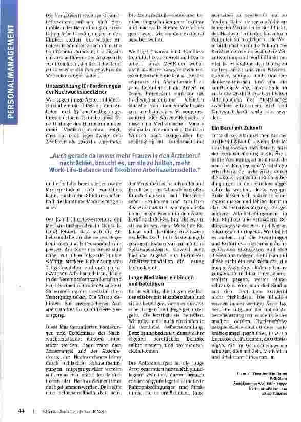 Vorschauseite 3: Patientenversorgung am Abgrund
