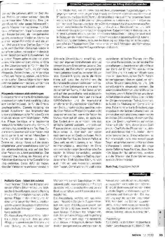 Vorschauseite 2: Lebenserhaltung oder Lebensgestaltung?