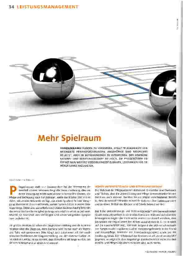 Vorschauseite 1: Mehr Spielraum