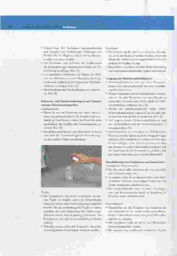 Vorschauseite 4: Fortbildung für Hygienebeauftragte in der Pflege - Hygienemaßnahmen bei Punktionen und Injektionen