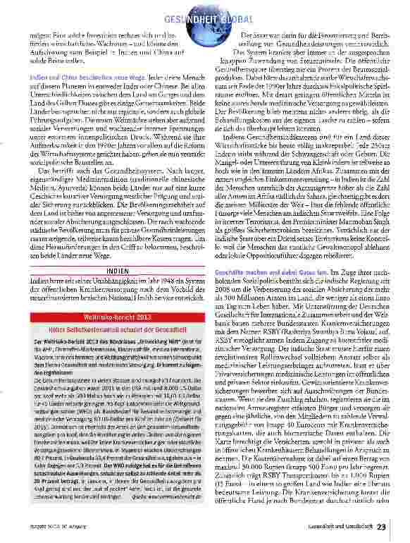 Vorschauseite 3: Medizin gegen Armut