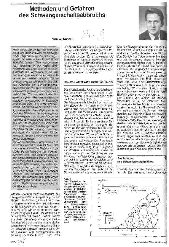 Vorschauseite 1: Methoden und Gefahren des Schwangerschaftsabbruchs