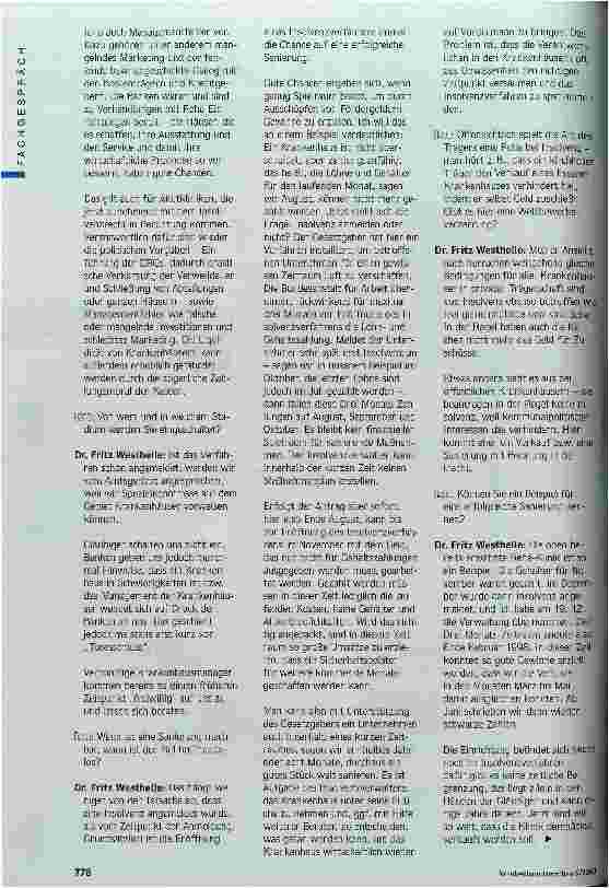 Vorschauseite 2: Wenn der Pleitegeier kreist... Was tun bei (drohender) Krankenhausinsolvenz?