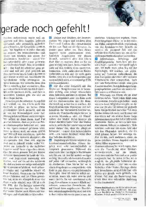 Vorschauseite 2: Die Kontaktschwester: Die hat gerade noch gefehtl!