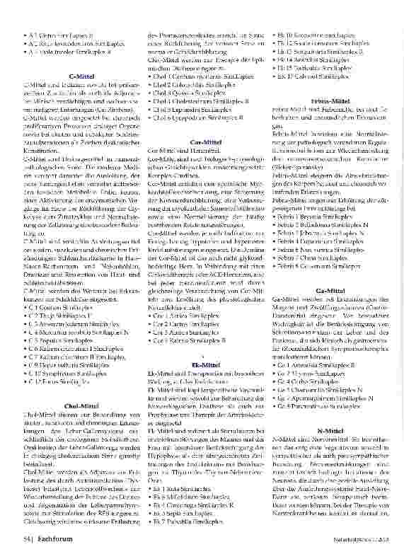 Vorschauseite 3: Systematik der Komplexhomöopathie