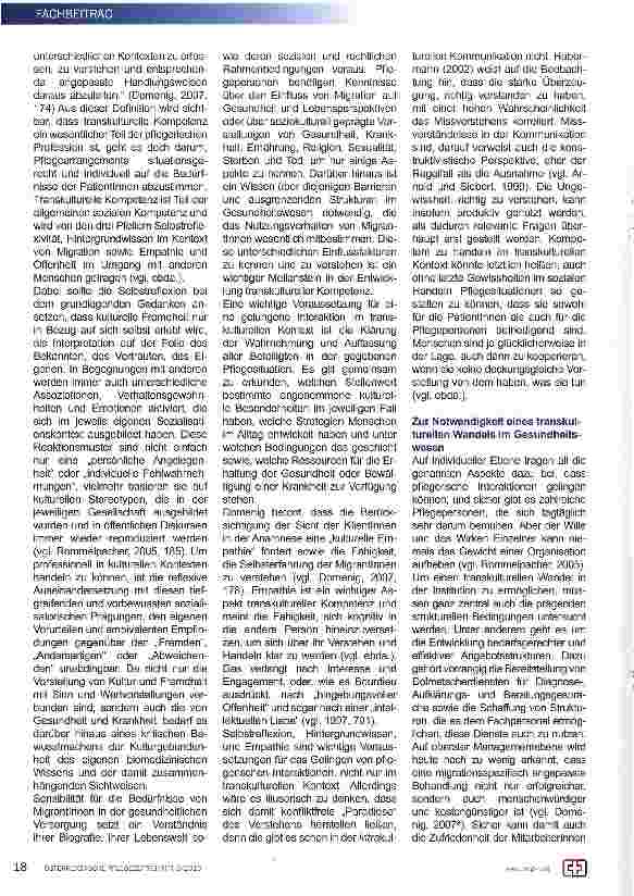 Vorschauseite 2: Kompetente Interaktion in der Pflege im transkulturellen Kontext