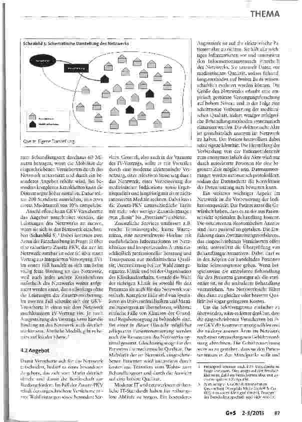 Vorschauseite 6: Netzwerkmedizin auf der Grundlage eines starken Leistungsverbundes als Qualitätstreiber mit Vollversorgungsanspruch