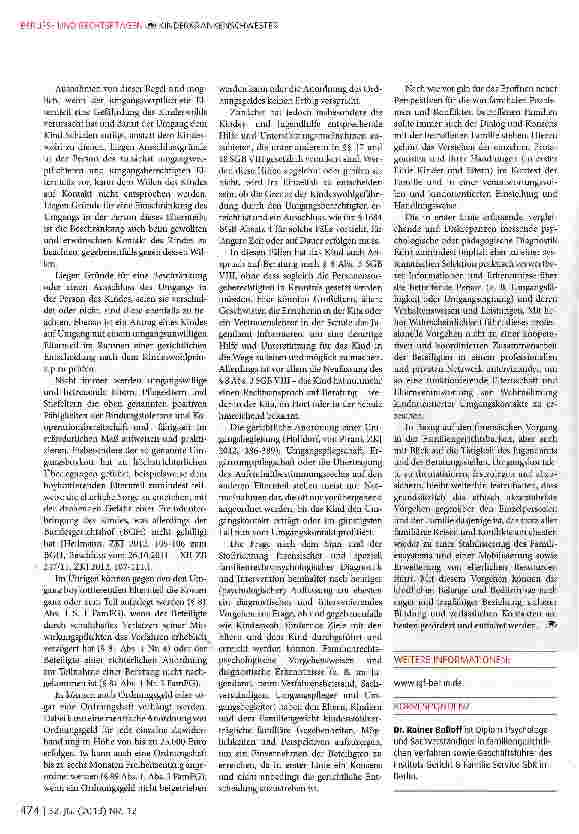Vorschauseite 5: Umgang des Kindes mit den Eltern