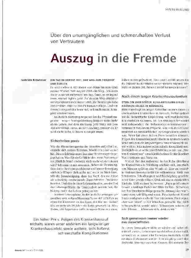 Vorschauseite 1: Auszug in die Fremde