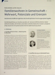 Vorschauseite 1: Familienwohnen in Gemeinschaft - Mehrwert, Potenziale und Grenzen