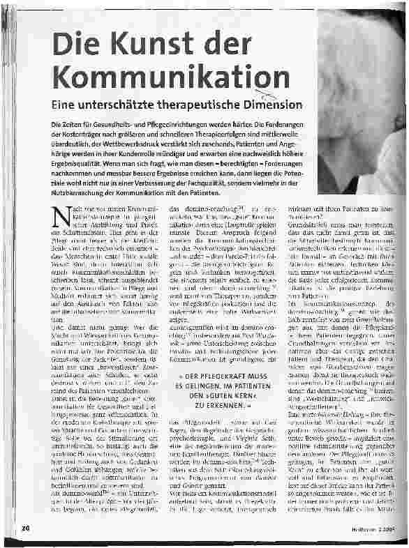 Vorschauseite 1: Die Kunst der Kommunikation