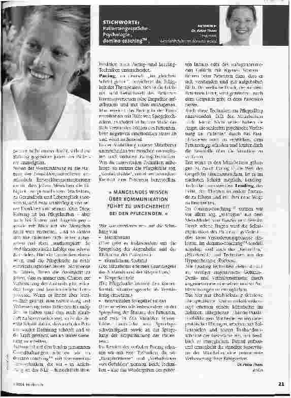 Vorschauseite 2: Die Kunst der Kommunikation