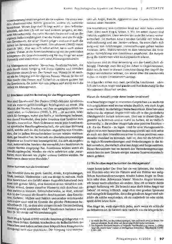 Vorschauseite 2: Psychologische Aspekte der Personalführung