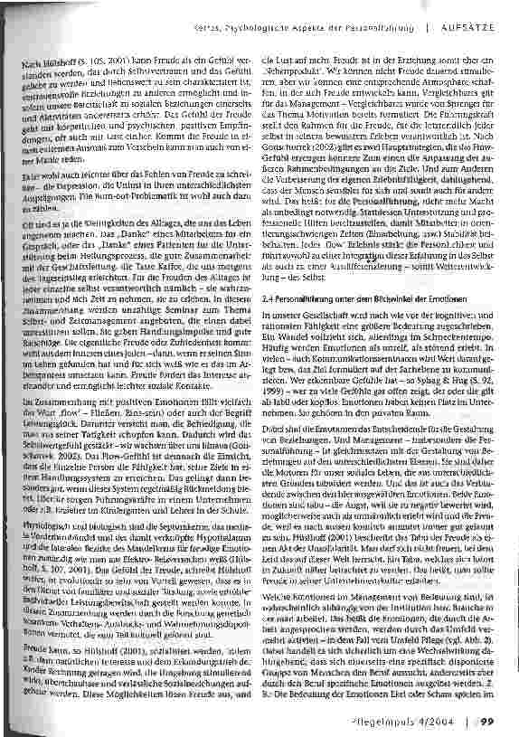 Vorschauseite 4: Psychologische Aspekte der Personalführung