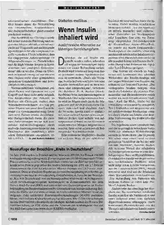 Vorschauseite 2: Fachdisziplin steht vor dramatischem Wandel