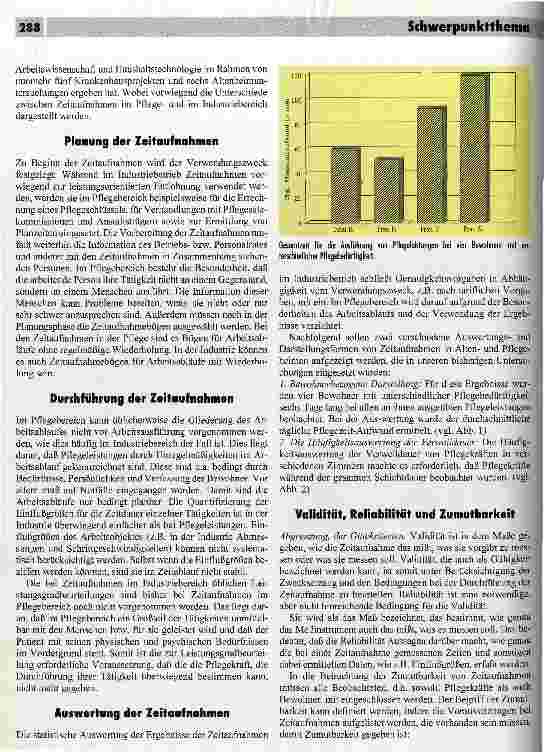 Vorschauseite 2: Zeitaufnahmen im Pflegebereich: Validität, Reliabilität, Zumutbarkeit