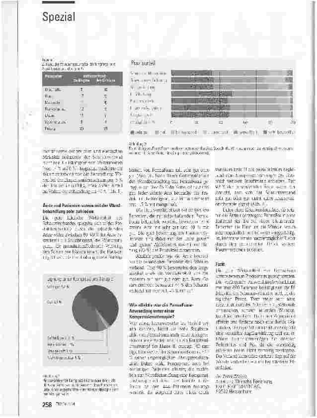 Vorschauseite 3: Behandlung chronischer Wunden: Klinische Studie bestätigt Wirksamkeit und Verträglichkeit des Schaumverbandes PermaFoam®