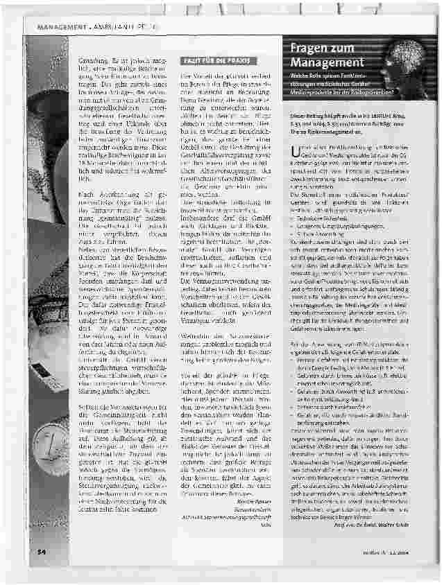Vorschauseite 3: GmbH oder gGmbH - welche Form empfiehlt sich für Pflegedienste?