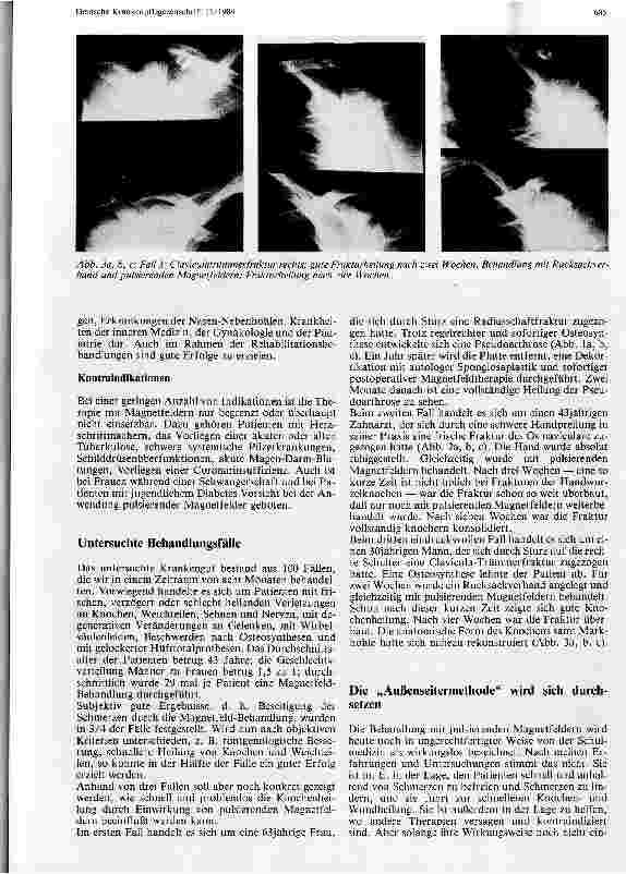 Vorschauseite 3: Magnetfeldtherapie in der Humanmedizin